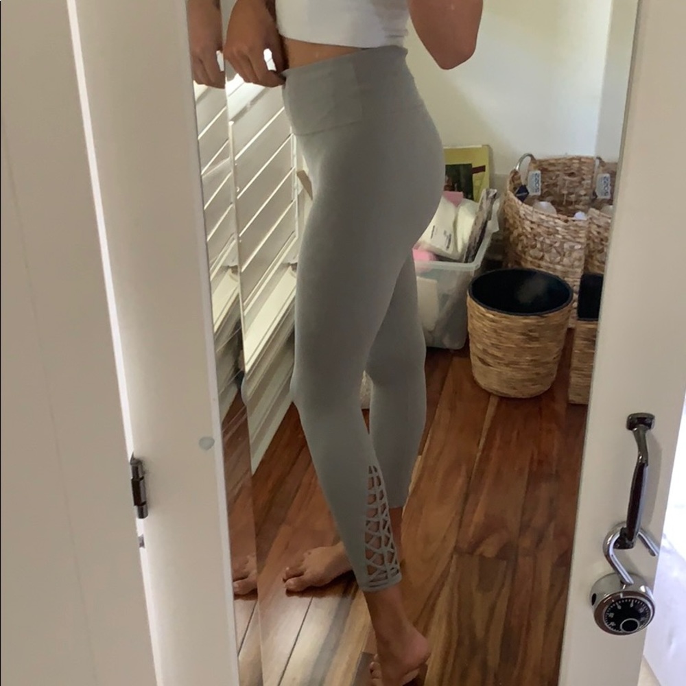 athleta gray leggings